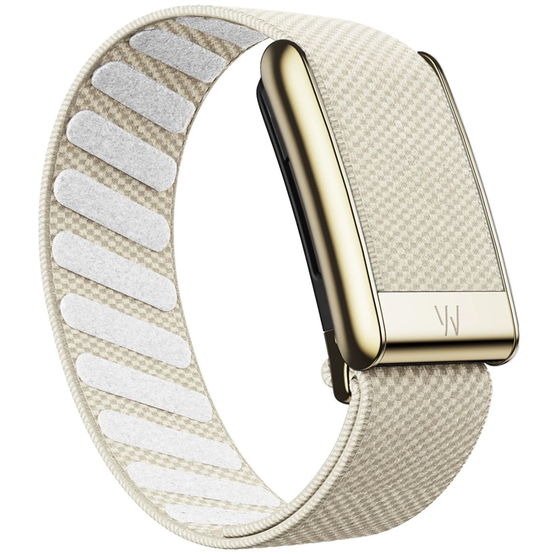 Suitable for Whoop5.0 Bracelet Strap Nylon Woven Elastic Whoop Mg Sports Replacement Strap W Polished Gold Frame