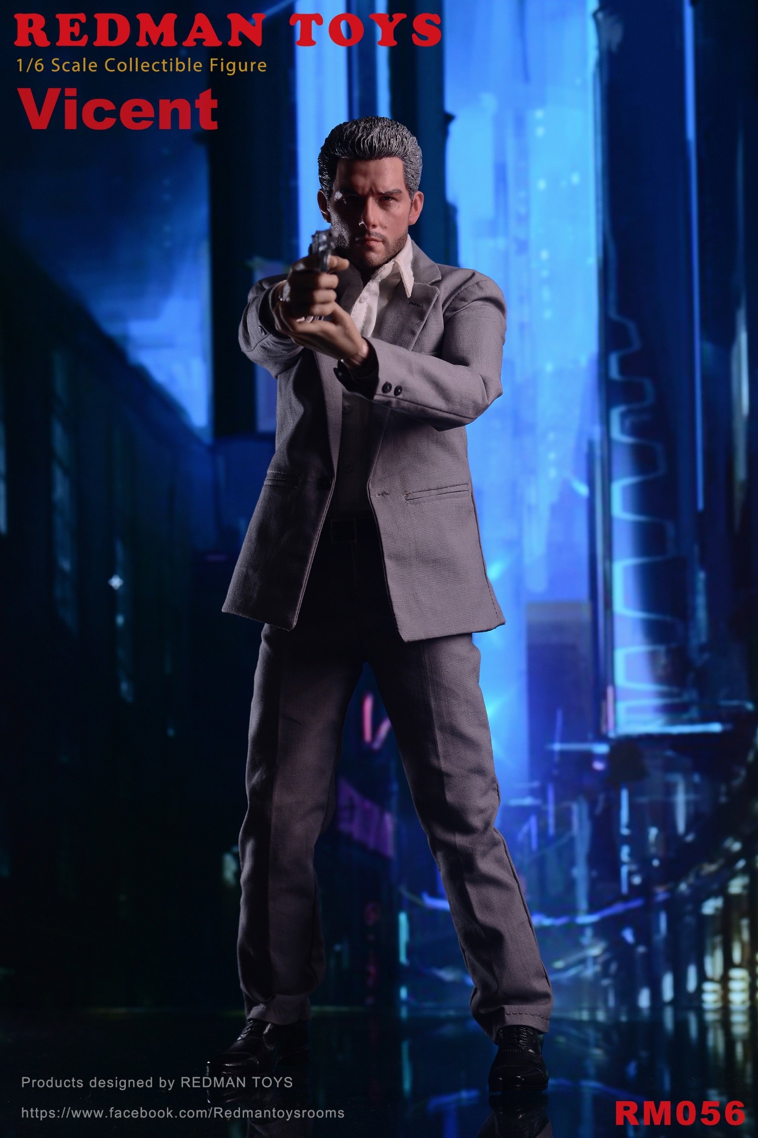 REDMAN TOYS RM056 1/6 Collateral Killer Vicent Tom Cruise