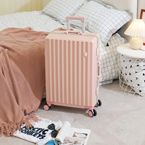 Suitcase Womens Day Department 20 Inch Boarding Ultra Light Pull Rod Box Man Large Capacity 24 Mute Aluminum Frame Universal Wheel Password Box