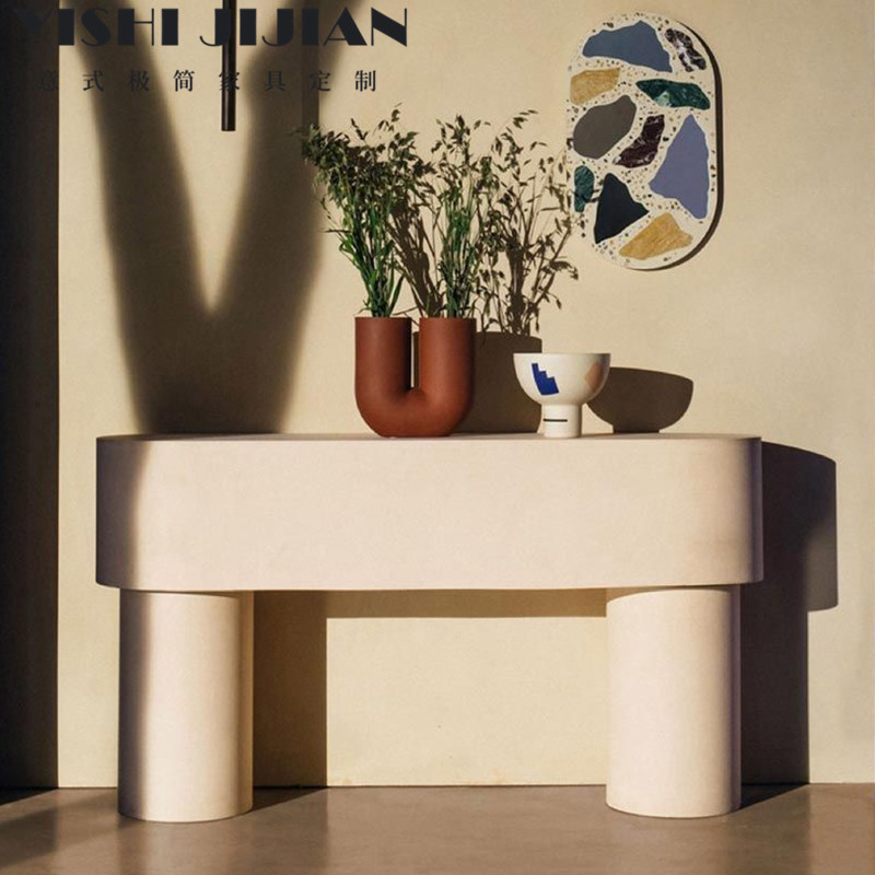 The Mood Minimalist Modern Genguan Desk Case Taipei Eu Light Extravagant Style Design Creative Decorative Cabinet Bar Counter of the Xuan Guanguan Table Desk