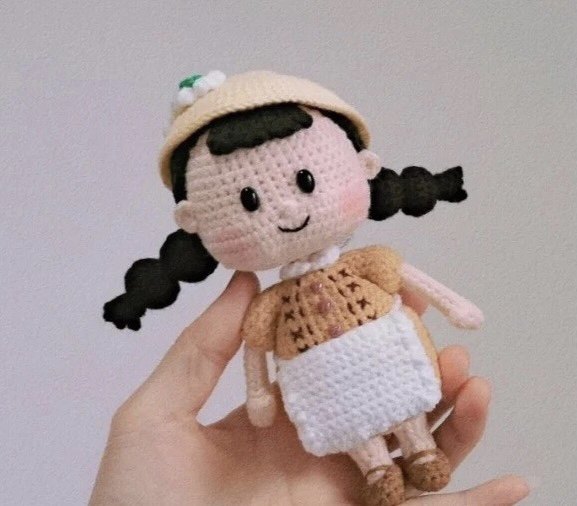 Little cotton Duoduomei crochet diagram diy relieves boredom handmade wool doll electronic version diagram knitting tutorial