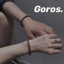 goros lifes ring bracelet Takahashi goro lovers goros copper buckle leather ring Japan Tochigi Buffalo leather saddle leather