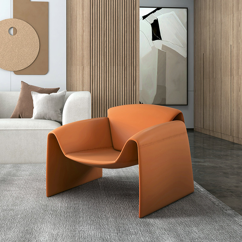 New creative living room Reception M character Personality Villa Chair Crab Chair Sofa Casual Chair Profiled Brief
