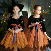 Stage suit Men and women Adult little witches bat Beatles Costume Balls Halloween Pumpkin Clothing Cloak Show