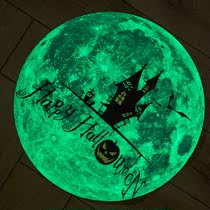 Collage Decoration Scene Pendant Children Window Sticker with Halloween Bar Classroom shop sticker Kindergarten mall Road