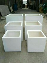 Glass fiber flower pot extra-large flower pot special size clear cabin 50cm or more plastic planting trees add high number outdoor