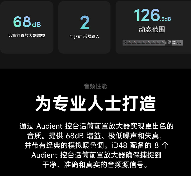 Audient/奥顿特iD48插图3