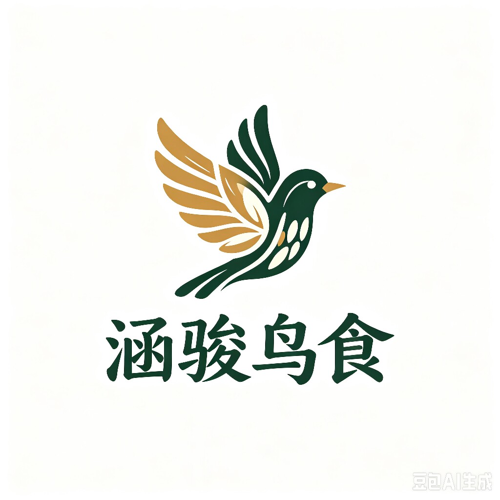 涵骏鸟食宠物食品用品店的LOGO