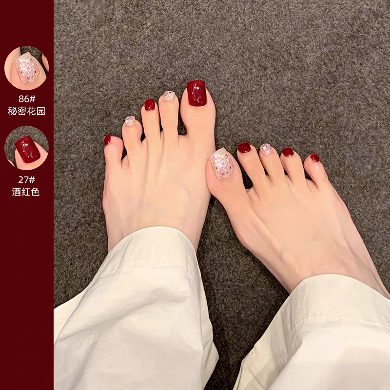 Japanese Imported Toenail Nail Polish 2026 New Model Whitening Nail Polish No-Bake Long-Lasting Quick-Drying Wine Red for Women Spring and Summer Japanese Imported Toenail Nail Polish 2026 New Model Whitening Nail Polish No-Bake Long-Lasting Quick-Drying Wine Red for Women Spring and Summer