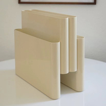 Someone internet celebrity desktop storage rack bookshelf ins style magazine rack home photo storage rack coffee restaurant