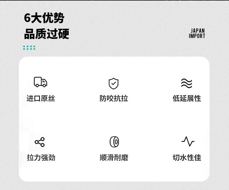 Yuding nhập khẩu lụa thô sợi chính sợi phụ dây câu siêu mềm chống cuộn hố đen cạnh tranh dây câu nylon chính hãng dây câu cước câu fluorocarbon cước câu cá 3.0