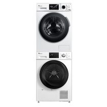 (Water Cube) Little Swan 10kg washing and drying set fully automatic drum washing machine heat pump dryer 806