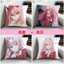 DARLING in the FRANXX 02 national team double-sided pillow animation peripheral customized two-dimensional cushion