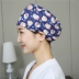 Mũ phòng mổ nữ cotton nguyên chất mũ y tế bác sĩ y tá mũ miệng nha khoa y tế mũ làm việc điều chỉnh khóa nắp tròn mũ trùm y tế mũ chụp tóc y tế 