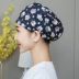 Mũ phòng mổ nữ cotton nguyên chất mũ y tế bác sĩ y tá mũ miệng nha khoa y tế mũ làm việc điều chỉnh khóa nắp tròn mũ trùm y tế mũ chụp tóc y tế 
