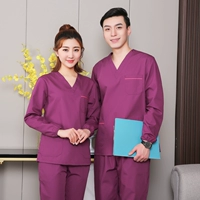 Сиреневый лонгслив, нарукавники, комплект