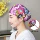 Mũ phòng mổ nữ cotton nguyên chất mũ y tế bác sĩ y tá mũ miệng nha khoa y tế mũ làm việc điều chỉnh khóa nắp tròn mũ trùm y tế mũ chụp tóc y tế