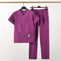 Быстросохнущий сиреневый комплект, короткий рукав