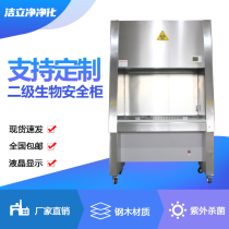 Biosafety Cabinet Steel Wood Section Laboratory Secondary Biosafety Cabinet Clean Room Single Double Half Full Platoon Non-medical