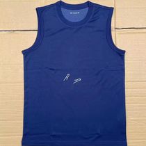 Flame blue summer shoulder fire vest speed dry breathable blouse blue shirt outdoor sports sleeveless tops