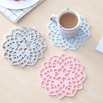 Creative Flower Type Thermal Insulation Mat Kitchen Thicken Pan Mat Anti-Burn Plate Cushions Home Casserole Mat Meal Cushion Tea Hedona