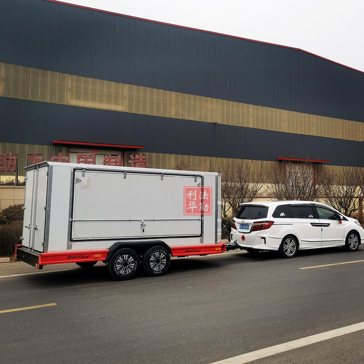 Firefighting Robot Trailer Box-Type Trailer Atv/Utv Trailer Multi-Purpose Off-Road Racing Flatbed Trailer