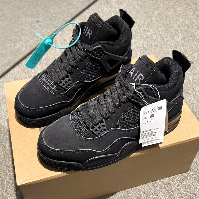 【High Quality】Aj4 Men's Shoes Black Warrior Authentic Official Website Aj3 Black Cat Casual High-Top Thick-Soled Sneakers Women's Trendy 【High Quality】Aj4 Men's Shoes Black Warrior Authentic Official Website Aj3 Black Cat Casual High-Top Thick-Soled Sneakers Women's Trendy