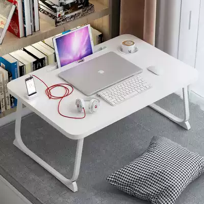 Computer bed small table bedroom sitting on the floor table foldable desk large lazy table dormitory simple student desk