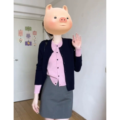 Комплект, демисезонный свитер, трикотажная куртка, подходит для подростков