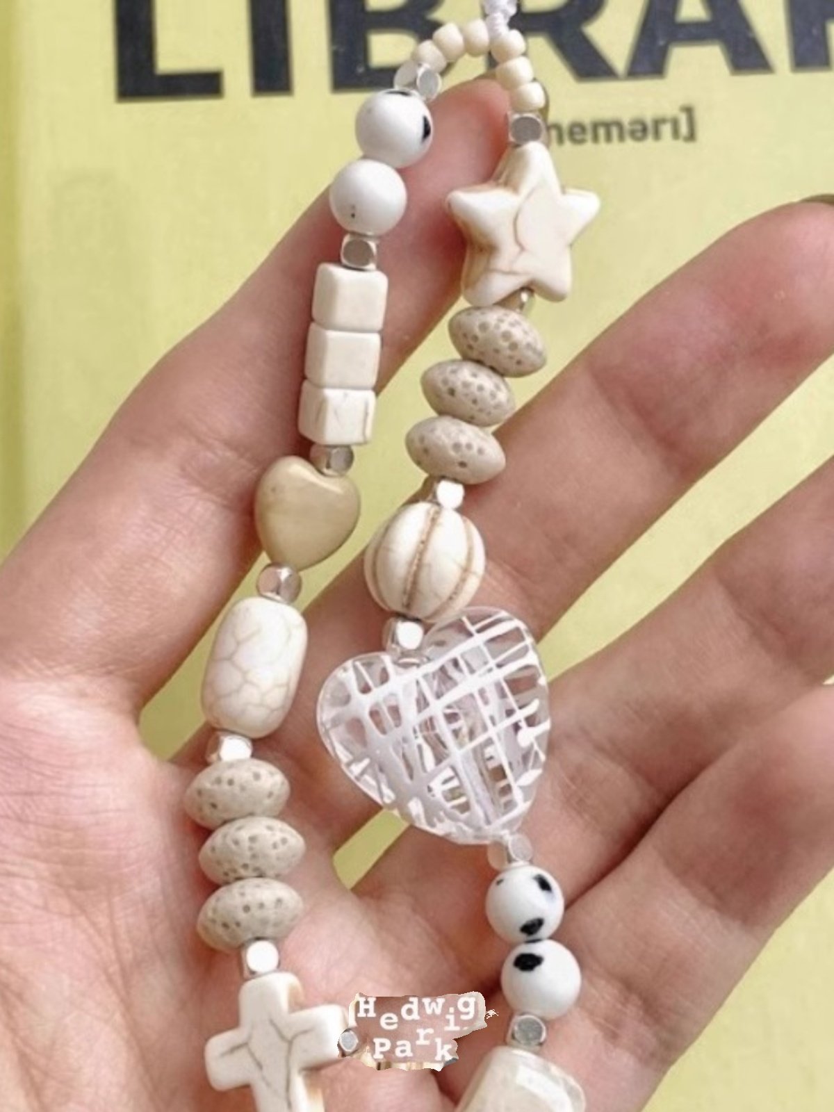 Stone Star Phone Chain Camera Pendant Original Wrist Lanyard Bead String Chain High-End Accessory Personalized Chain