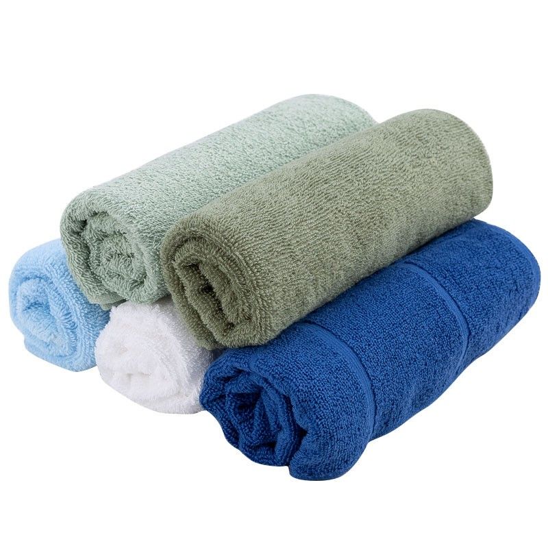 Unit Dormitory Army Green Towel with Stars, Fire Department Light Blue Towel, Dark Blue Plaid Towel, White Towel Direct Sale Unit Dormitory Army Green Towel with Stars, Fire Department Light Blue Towel, Dark Blue Plaid Towel, White Towel Direct Sale