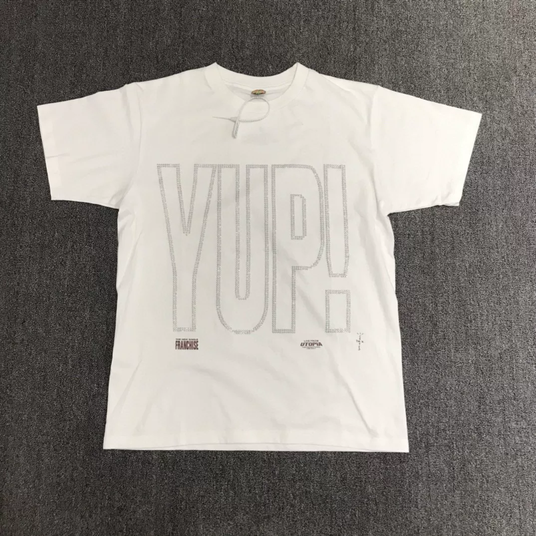 Футболка Travis Scott Cactus Jack Franchise Tee Yup TS мужская коротким рукавом