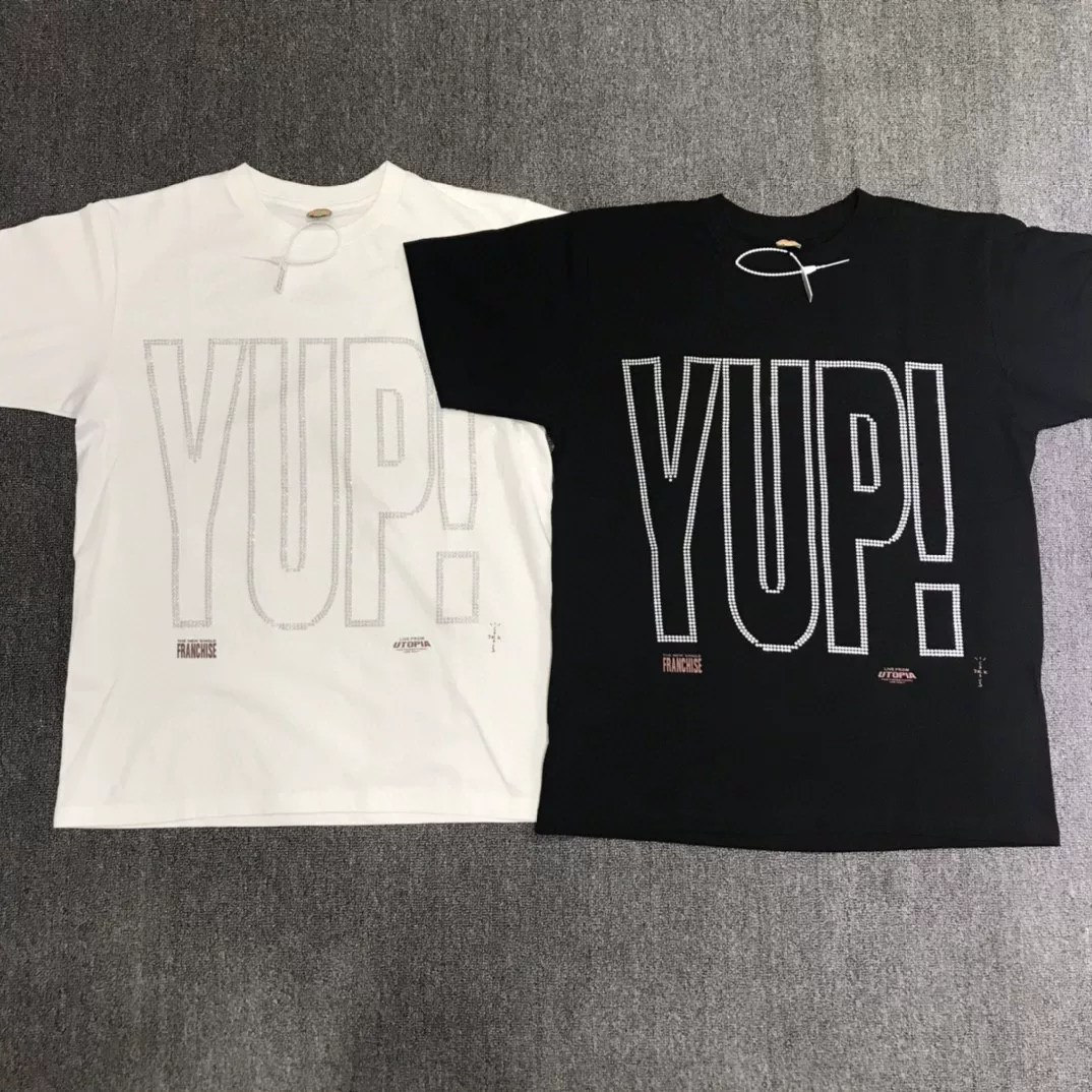 Футболка Travis Scott Cactus Jack Franchise Tee Yup TS мужская коротким рукавом