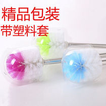  Household bathroom toilet toilet toilet brush Toilet brush Cleaning brush Wooden handle long handle toilet brush