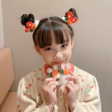 Демисезонный морковный детский милый аксессуар для волос