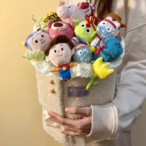 Игрушка, мультяшная кукла, подвеска для друга, букет, подарок на день рождения