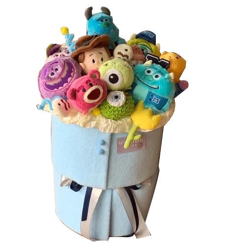 Игрушка, мультяшная кукла, подвеска для друга, букет, подарок на день рождения