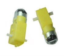 DC3-6V DC 1:120 gear motor TT motor strong magnetic anti-interference smart car dual shaft