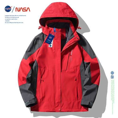 Осенняя ветрозащитная водонепроницаемая дорожная альпинистская спортивная куртка для влюбленных