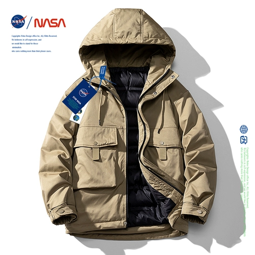 Удерживающая тепло зимняя куртка, трендовый пуховик, в американском стиле