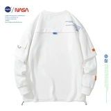 Осенняя дизайнерская флисовая защитная юбка для влюбленных, комплект, толстовка, в американском стиле, оверсайз, свободный крой, подходит для подростков