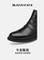 MAZZUCATO MARTIN BOOTS MENS HIGH-TOP COTTON SHOES CHELSEA BOOTS MENS COWHIDE PLATFORM HEIGHTENED MENS BOOTS