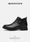 MAZZUCATO MARTIN BOOTS MENS HIGH-TOP COTTON SHOES CHELSEA BOOTS MENS COWHIDE PLATFORM HEIGHTENED MENS BOOTS