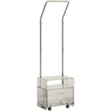 Датский акрил прикроватный шкаф Scloak Rack Небольшая простота, современная легкая роскошь может перемещать небольшой контейнер для хранения