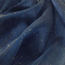 High level Sensation Full Of Stars Sparkling Zou Starry Sky Augan Yarn Dessert Terrace Arrangement Table Cloth Hanfu Mesh Yarn Fabric Fabric