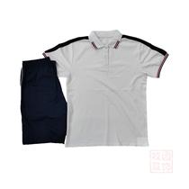 (Yu Yao Middle City 2 High School 423420 new) Men and women Identical Summer Short Sleeves T-shirt Summer Wear Long Pants Jacket