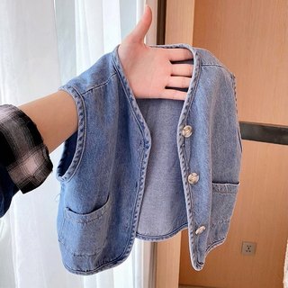 【回馈老粉!】重磅推荐!!!男女童儿童牛仔马甲背心