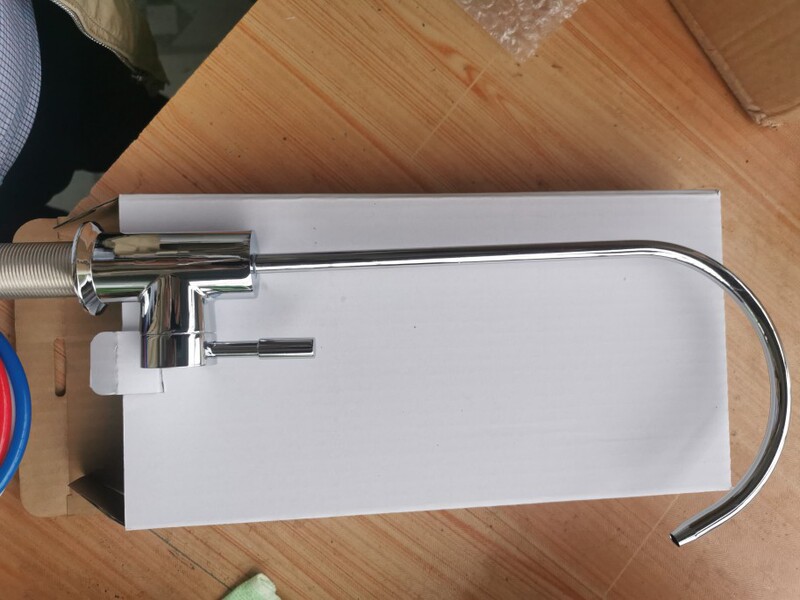 Double-Valve Pressure-Free Faucet, the Source of Health, Water Purifier Modification Under-Counter Accessories, Compatible with 3m, Lebaihui, Etc