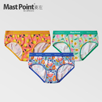 Mai Zuo Chaochao Brand Underwear Women Summer Shorts Waist Unscented Cotton Skin-friendly breifs Fruit Supermarket 3