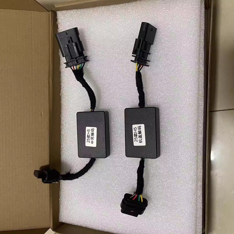 25 Hongqi H5 Always-On Module Mid-Grid Hood Lights Modification 2.0t Specially Suitable for 25 Ever-Bright Flag Lights
